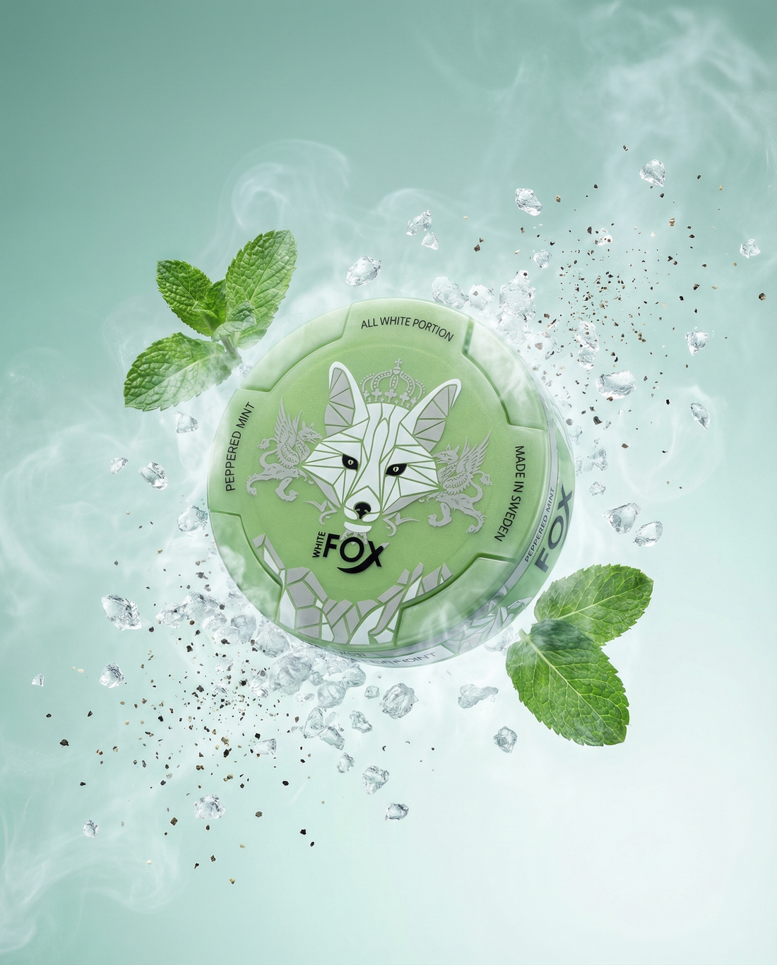 White Fox Peppered Mint 12mg
