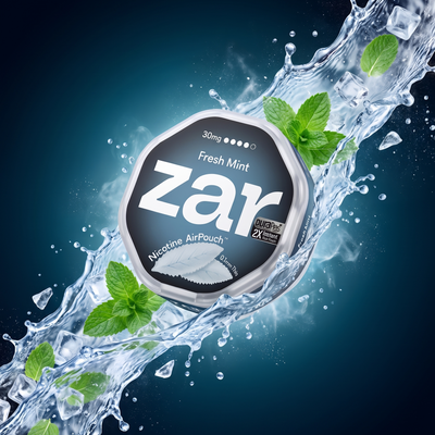 ZAR AirPouch Fresh Mint 30mg (previous creative)